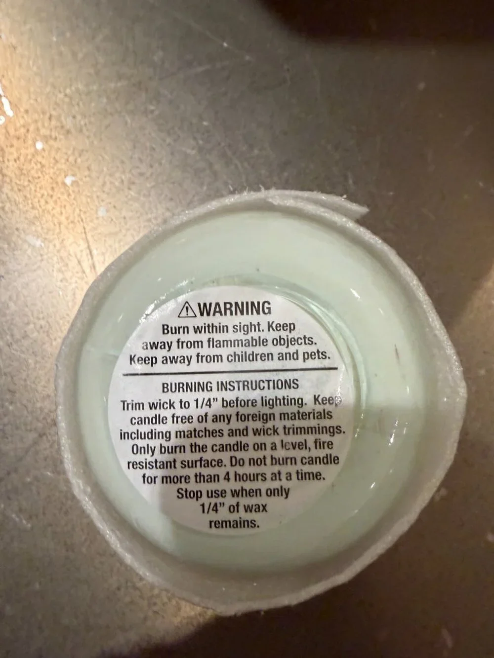 Candle Holy Fragrance NWT